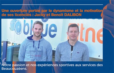 La nouvelle salle de sport L'Orange Bleue de Beaucouzé