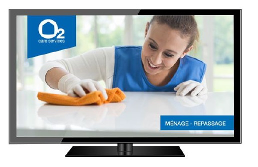 O2 Care Services campagne BFM TV