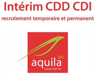 Ouverture d'une agence d'interim franchisée Aquila RH à Cergy