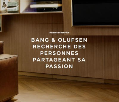 Ouvrir un magasin Bang and Olufsen