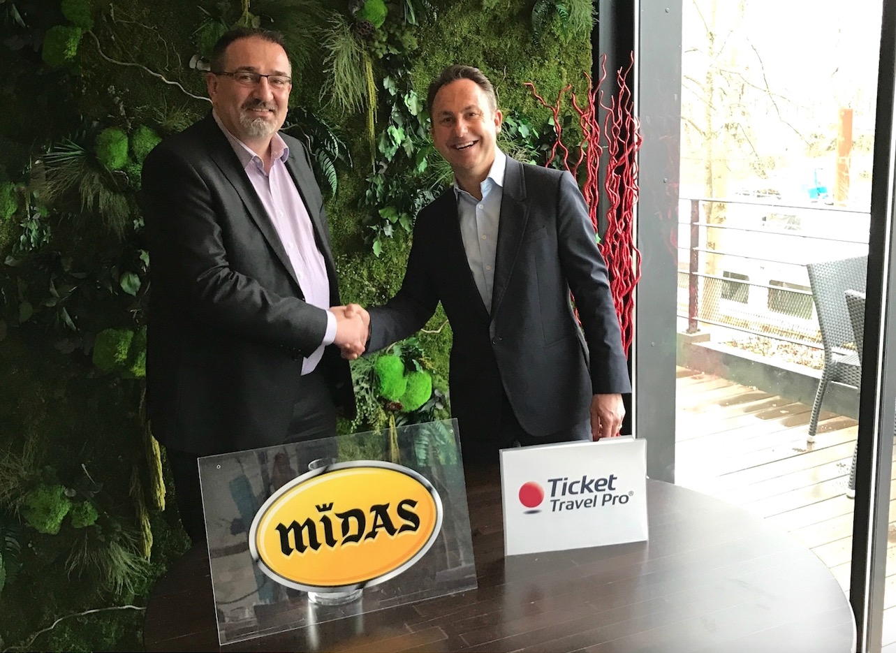 Partenariat B2B franchise Midas et Ticket Travel Pro