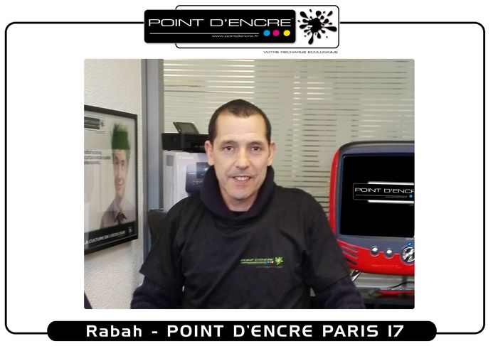 Rabah, franchisé Point d'Encre à Paris