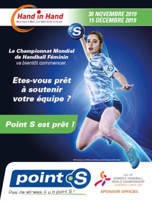 Point S sponsor du championnat du monde de handball féminin