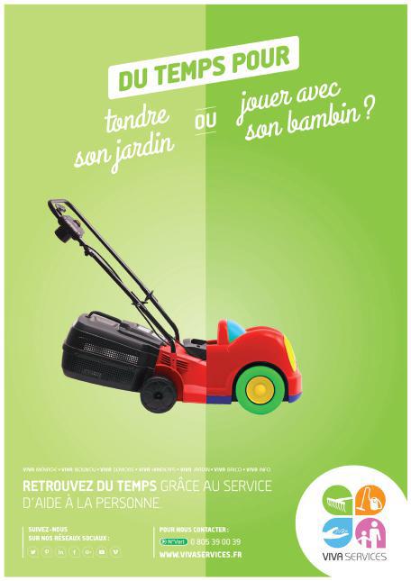 Campagne publicitaire Vivaservices