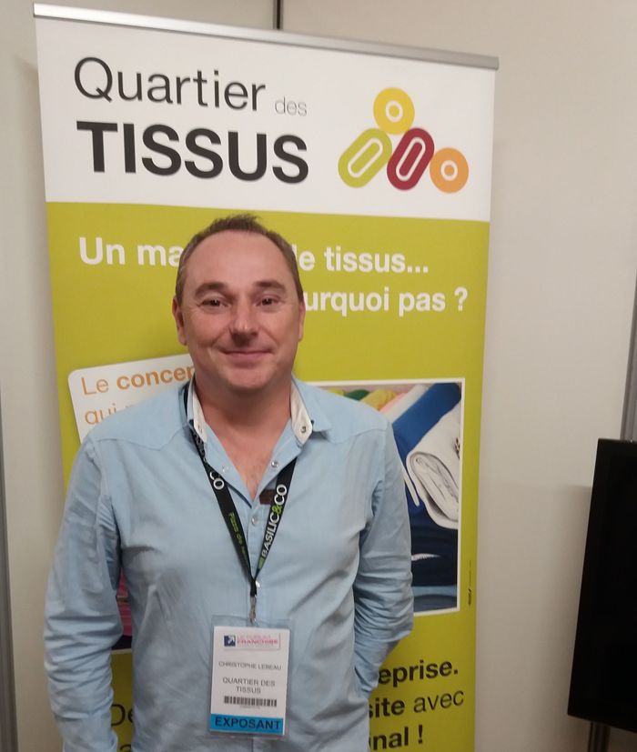 Christophe Lebeau - PDG Quartier des Tissus