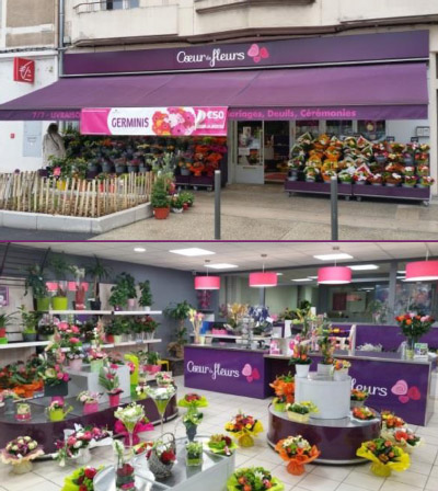 Franchise Coeur de Fleurs de Bourg-en-Bresse sous nouveau concept