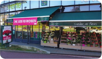 Reprise et remodelling du magasin Le Jardin des Fleurs d'Aix-les-Bains