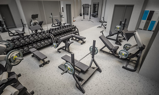 salle de musculation dans centre defi gym