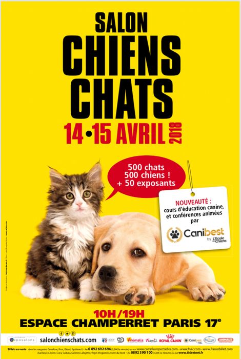 Canibest salon Chiens Chats Paris