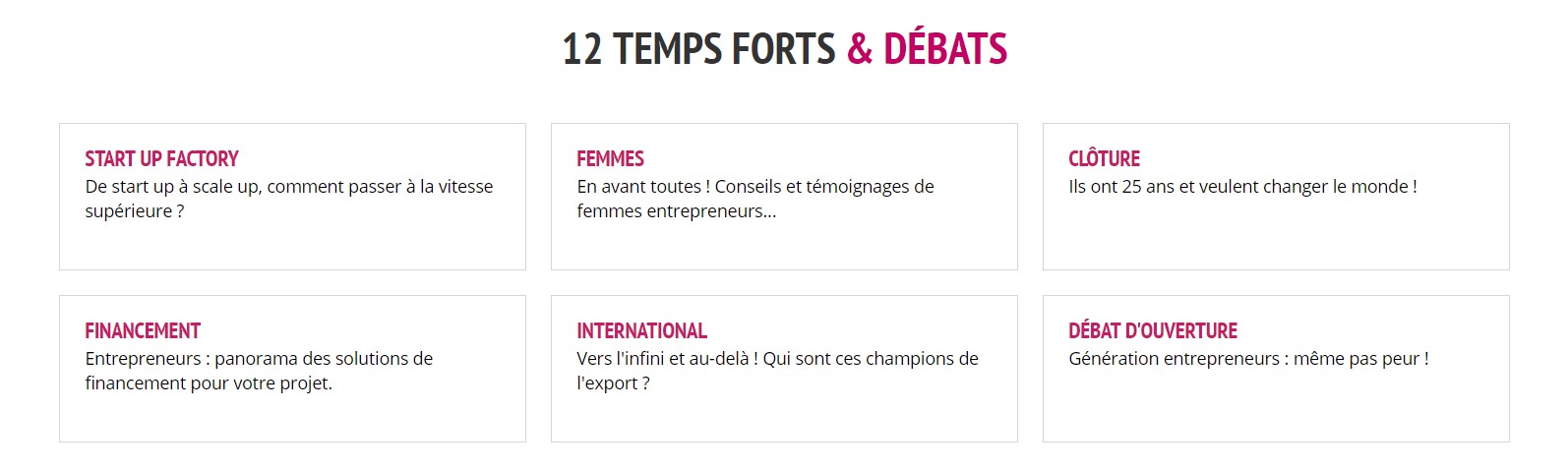 Salon des Entrepreneurs 2018