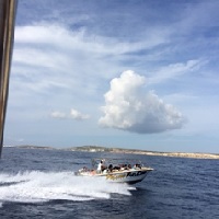 excursion en speedboat durant le séminaire 2015 de crédit libra