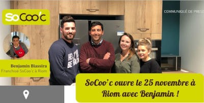 Nouveau magasin de cuisines SoCoo'C de Riom
