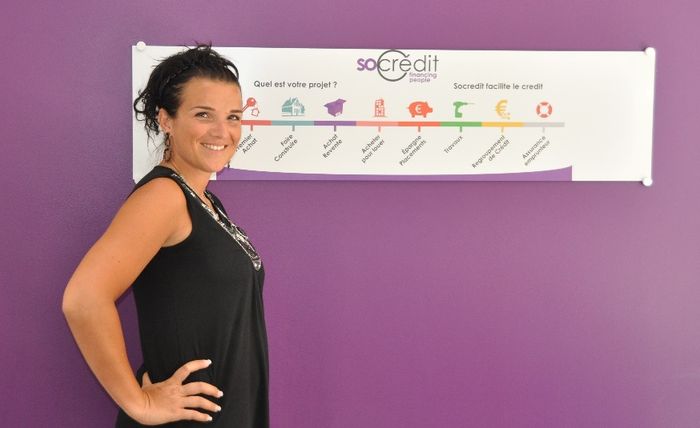 Audrey Soler, franchisée Socrédit