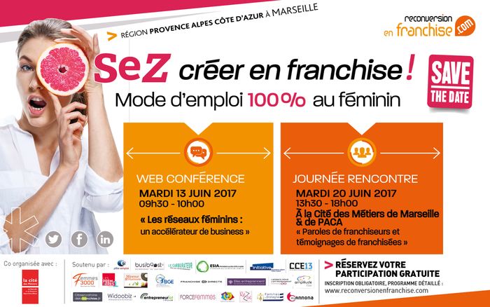 Web conférence et rencontre reconversion franchise juin 2017