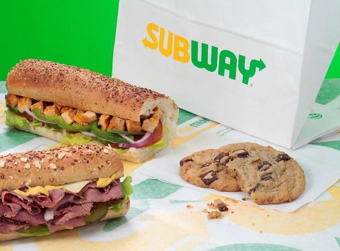 Sandwich sur mesure Subway