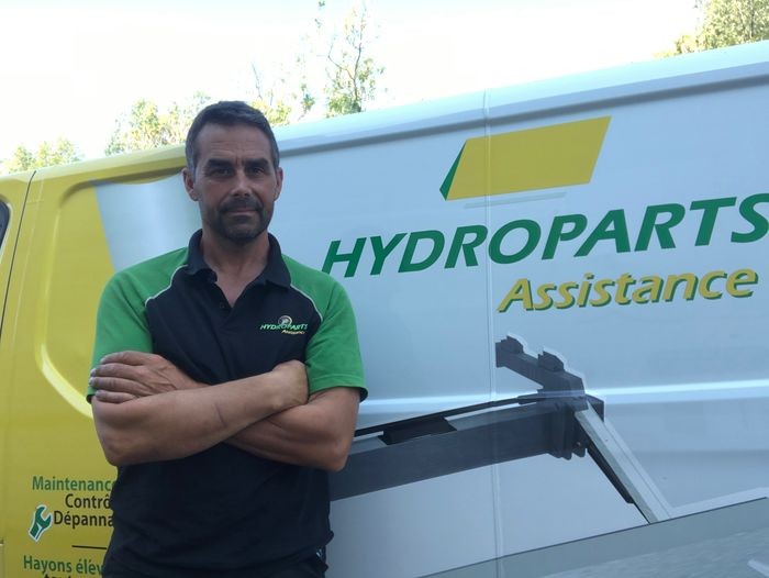 Sylvain Baril franchisé HYDROPARTS Assistance Alpes-Maritimes 