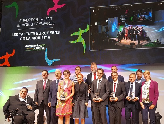 Salon Européen de la mobilité : remise des prix talents de la mobilité