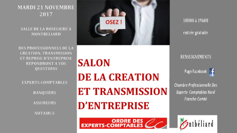 Salon de création et de transmission d’entreprise à Montbéliard