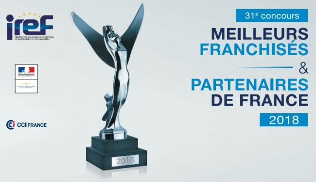 Tous les lauréats du 31e concours IREF des Meilleurs Franchisés et Partenaires de France