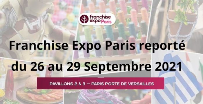 Franchise Expo Paris 2021 : rendez-vous du 26 au 29 septembre
