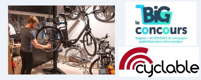 Big Concours 2020 : plus de 300.000€ de campagne publicitaire pour Cyclable !