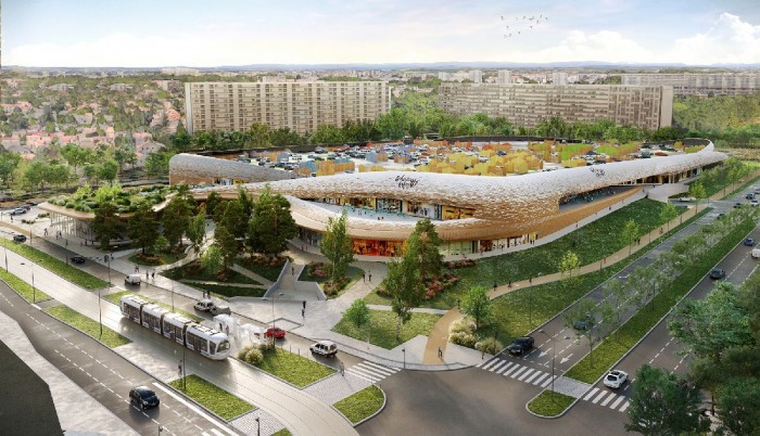 Les Galeries Lafayette de Bron en passe de devenir un imposant centre commercial