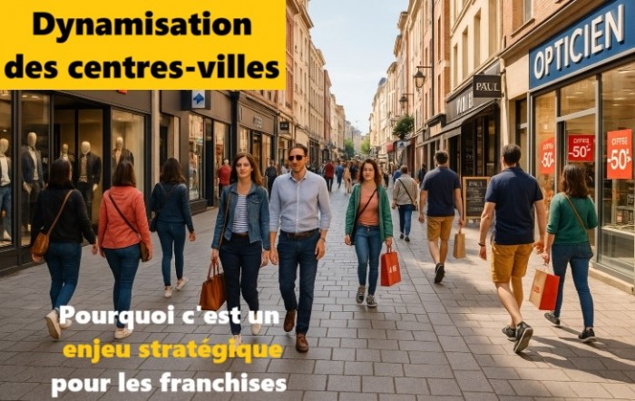 Centres-villes : un enjeu stratégique pour les futurs franchisés