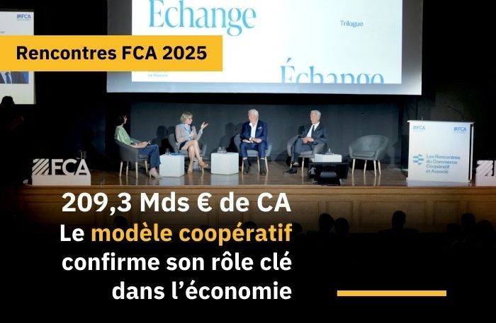 Le commerce coopératif et associé confirme son rôle clé dans l’économie