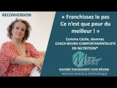 Methode Meer: reconversion coaching minceur neurosciences épigénétique témoignage Cécile Besson