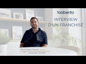 Interview Franchisé Pierre-Alexis Cossart - taobento