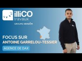 Découvrez le portrait de Antoine Garrelou-Tessier, ambassadeur illiCO travaux Dax !