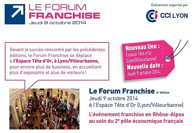 Forum Franchise Lyon 2014