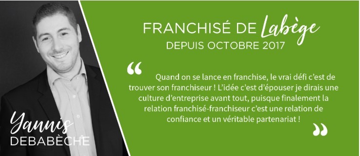 Yannis Debabeche, franchisé Tout&Bon à Labège